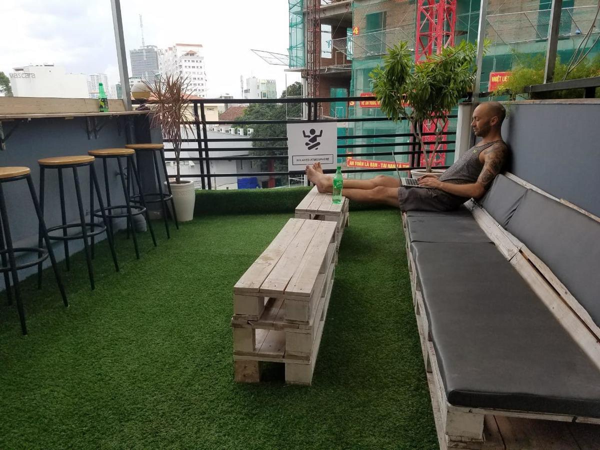 Saigon Hub Hostel Cidade de Ho Chi Minh Exterior foto